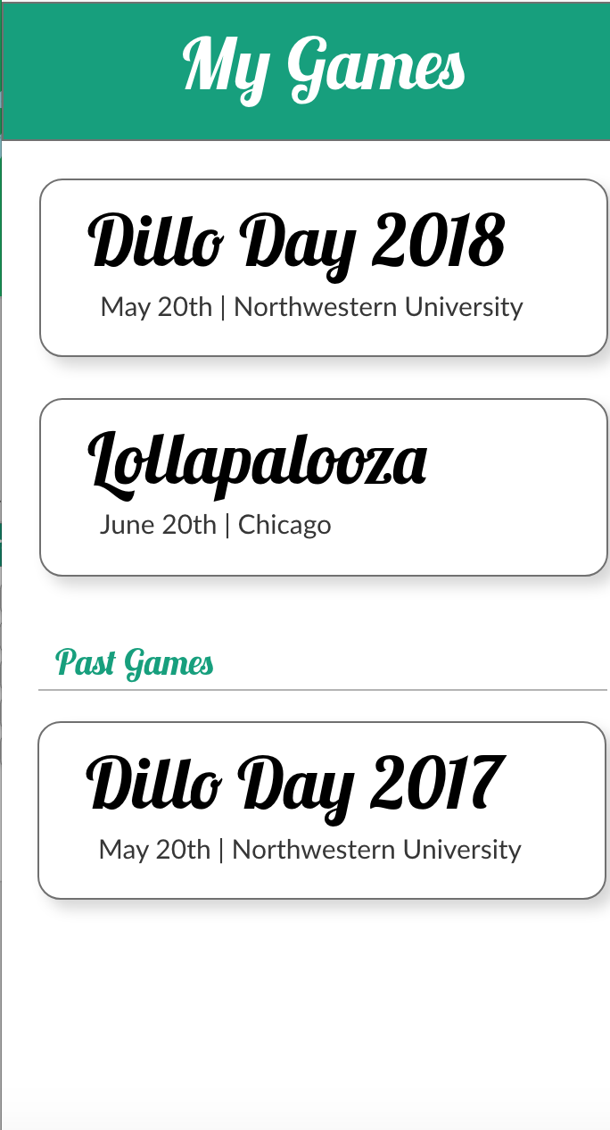 App prototype